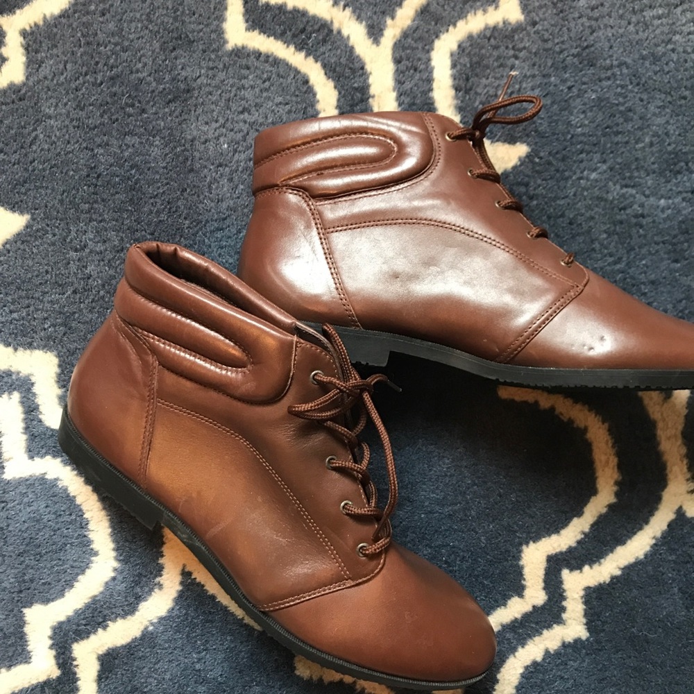 Never worn, Danexx vintage leather shoes